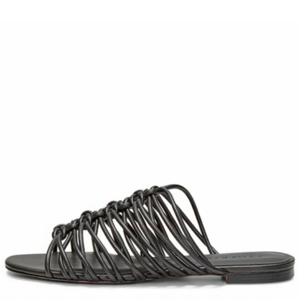 Rebecca Minkoff Madelynn Black Knotted Sandal